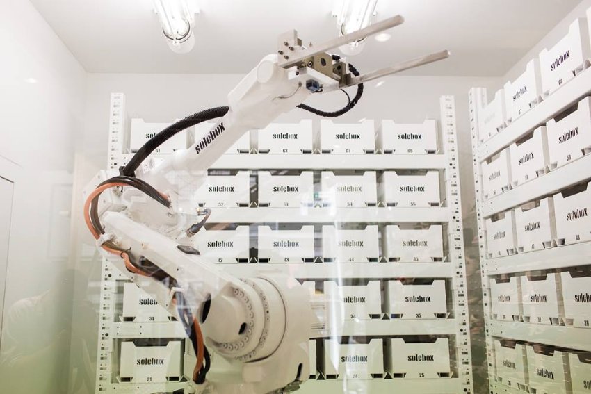 Berlin's coolest shopping: the Solebot robot sneaker server