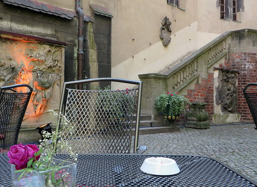 The Märkisches Museum, Berlin and its lovely courtyard cafe