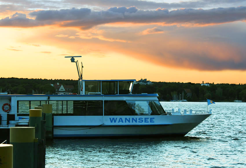F10 ferry from Wannsee to Kladow - one of Berlin's best lake excursion bargains