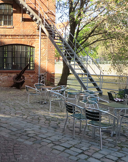 Alternative travel in Berlin: the city's least known riverside cafe?