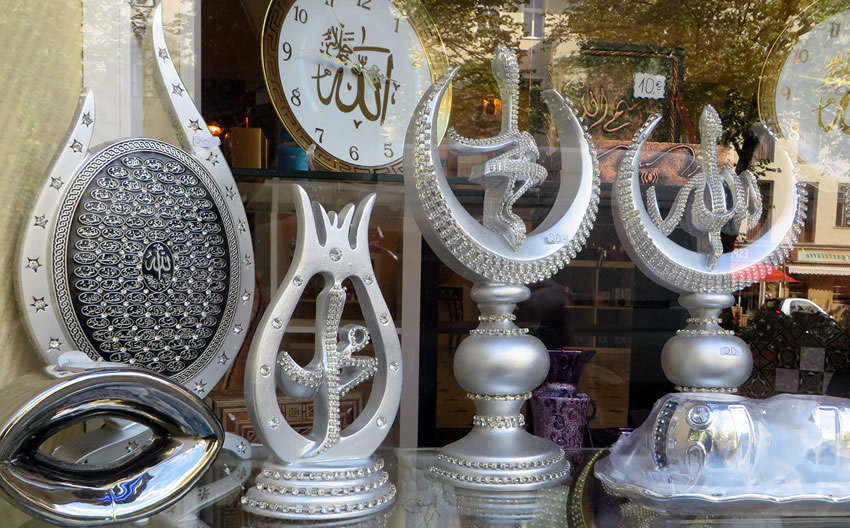 Arabic stores in Berlin's Sonnenallee