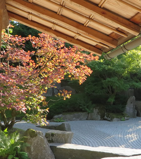 The Japanese garden at Berlin's Gardens of the World