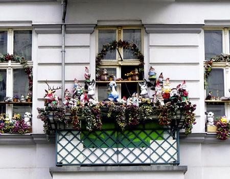 Prenzlauer Berg's 'Dwarf balcony'