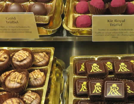 Fassbender & Rausch chocolate store and factory outlet, Berlin