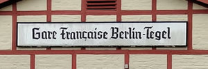 A relic of Berlin's Allied occupation: a French railway station in Tegel