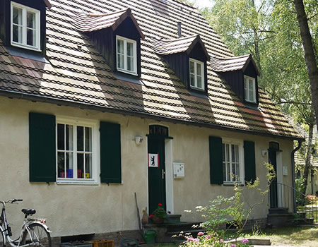The former SS housing estate at Krumme Lanke, Berlin