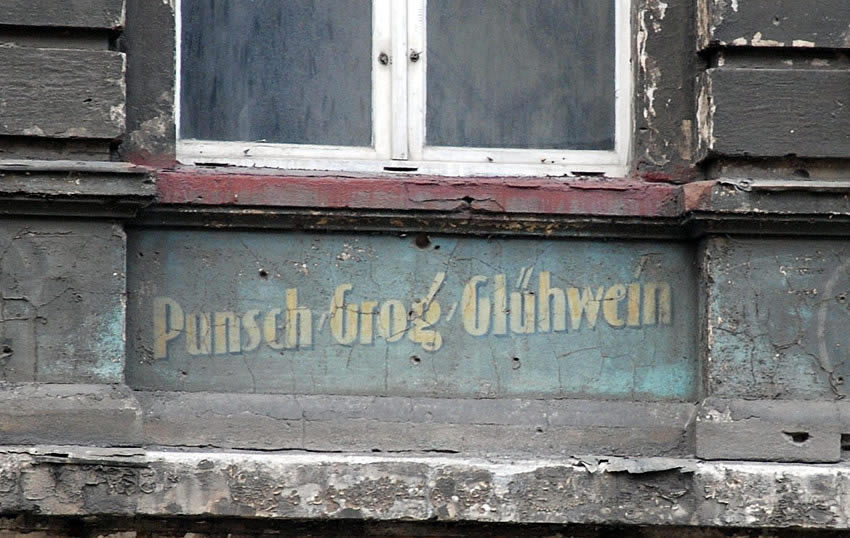 A wide range of alcoholic drinks were once on sale in this Prenzlauer Berg building