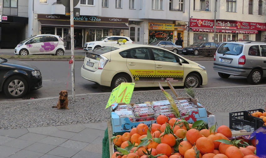 A fruit stall in Berlin's Moabit