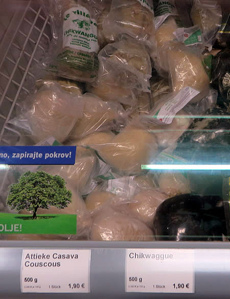 African foods from an international supermarket,Moabit, Berlin